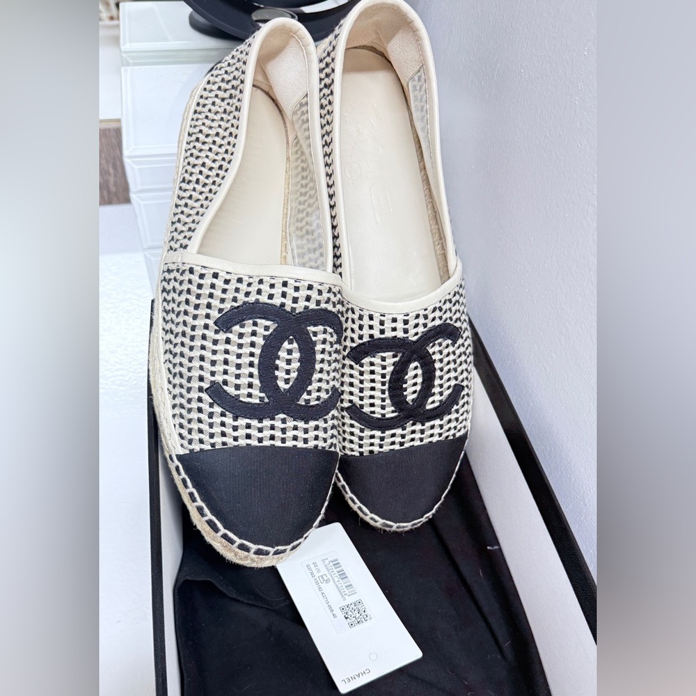 Authentic Chanel Espadrilles size 40